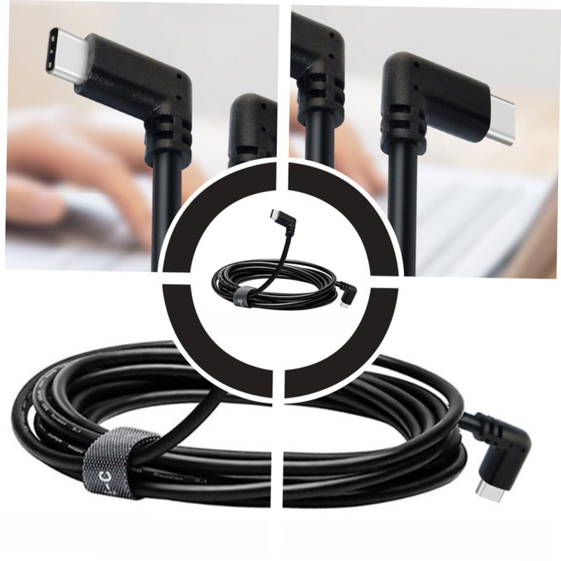 Gatuida 1pc Double Type c Vr Cable Fast Charging Data
