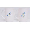 Rainbow Decors Bluebell Mugs Set of 2 Bone China Harebell