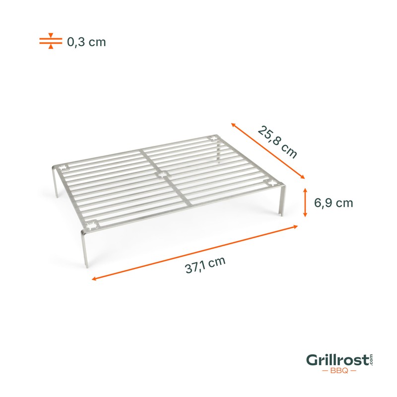 Grillrost.com Das Original Traeger Ranger Top Grate | 2nd Level