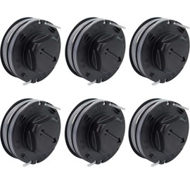 6 Pack C3-2 Trimmer Head Spool Replacement Kit for Stihl FSA 57 FSA 56 FSA 50 FSE 52 FSE52, Weed Eater String Trimmer Parts 4009 710 4305