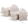 50 Pcs Muslin Bags 100% Cotton Drawstring Bag Soap Nuts