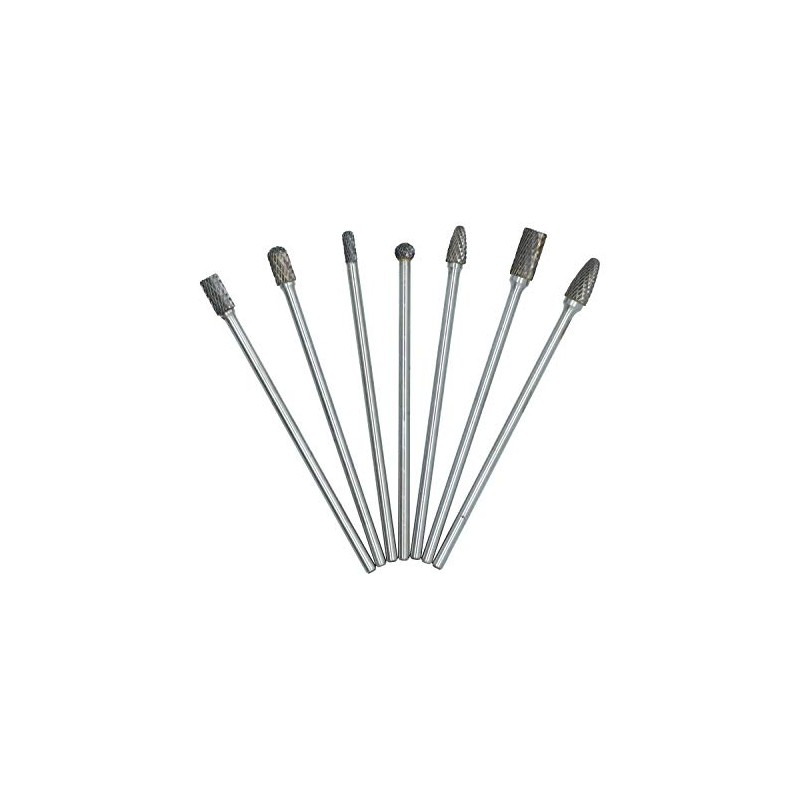 Extra Long Tungsten Carbide Burr Rotary Files Rust Remover Polishing