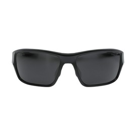 STNGR Alpine Unbreakable Sport Sunglasses for Men - Polarized Shatterproof Ballistic Rated Lenses with 100% UV Protection and Flexible Indestructible Frame (Smoke)