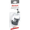 Westmark Sektflaschenverschluss/Klappverschluss/Flaschenverschließer, Kunststoff, Casco, Silber/Schwarz, 60022280