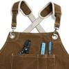 Jeanerlor Waxed Canvas Work Apron for Women with 11 Pockets