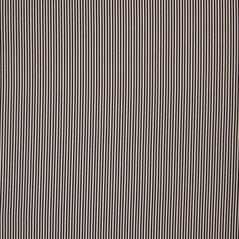 Kt KILOtela 1 Metre 100% Cotton Fabric - Made in Japan - 100 x 110 cm Wide - Navy Blue Stripes Patchwork Fabric - Creative Sewing Craft