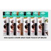 Kiss Colors Quick Cover Gray Hair Touch Up Brush Dark