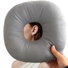 YUNXCNA Piercing Pillow with Hole, Doughnut Pillow, Pillow for Side