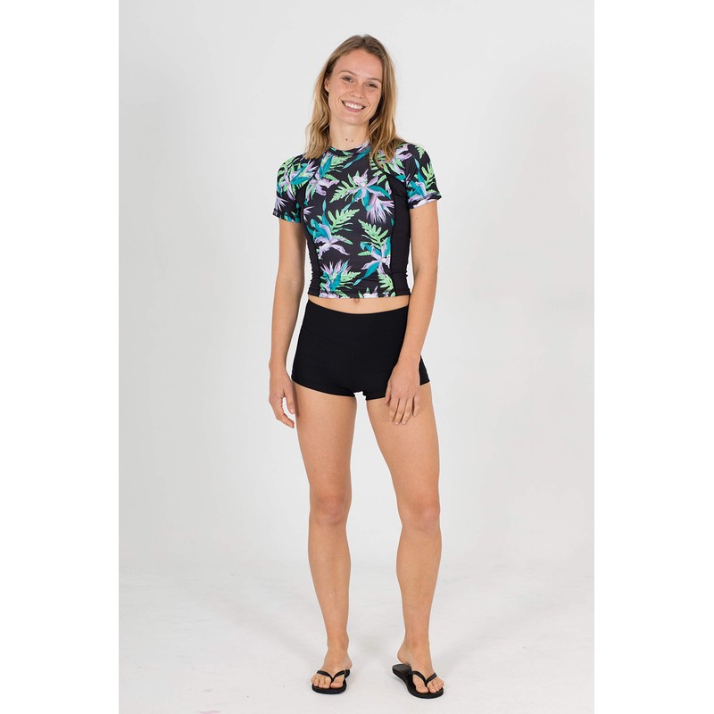 Hurley W Icon Leilani S/S Rashguard