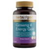 Herbs Of Gold Ginseng 4 Energy Gold 60 Tablets