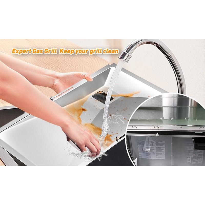 Drip Pan fits Nexgrill Parts, Adjustable with Drip Tray Suitable