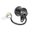 KIMISS 12V Universal Motorcycle Odometer LED Backlight Motorcycle Speedometer Set