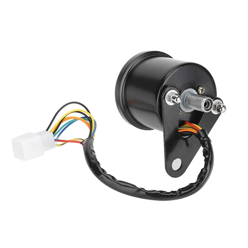 KIMISS 12V Universal Motorcycle Odometer LED Backlight Motorcycle Speedometer Set