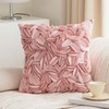 Bailey & Petal Lucinda Petal Velvet Decorative Throw Pillow Cover,