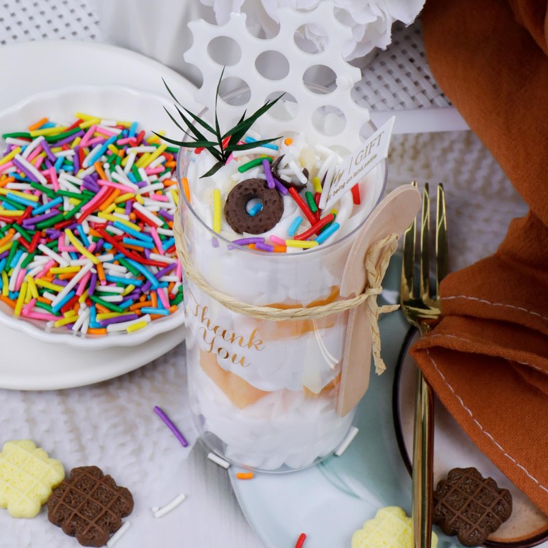 Rainbow Sprinkles Edible Dot Sprinkles, 11.3oz/320g Ice Cream Sprinkles with