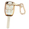 QIXIUBIA for Honda Key Fob Cover Smart Key Shell with