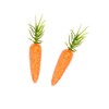 PMS Set of 12 Glitter Carrots 5cm+ Easter Bunny Egg
