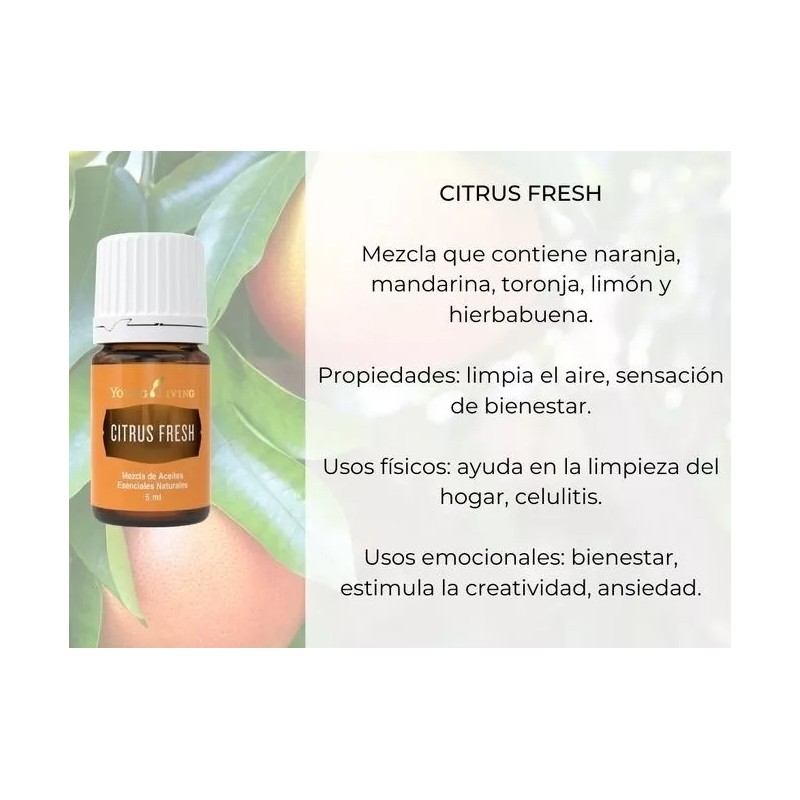 Young Living Aceite Esencial Citrus Fresh 5 Ml. Young Living