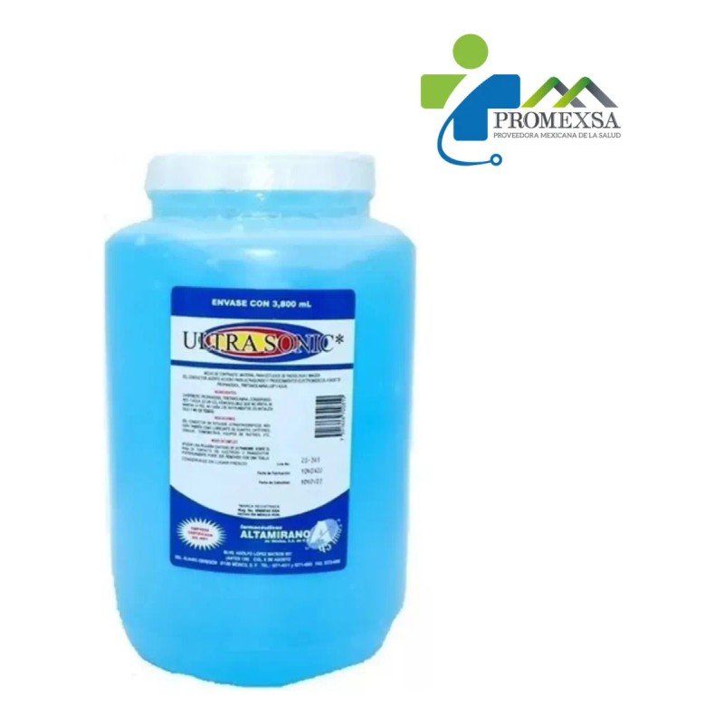 Gel Para Ultrasonidos Ultrasonic Altamirano 3.8 Litros
