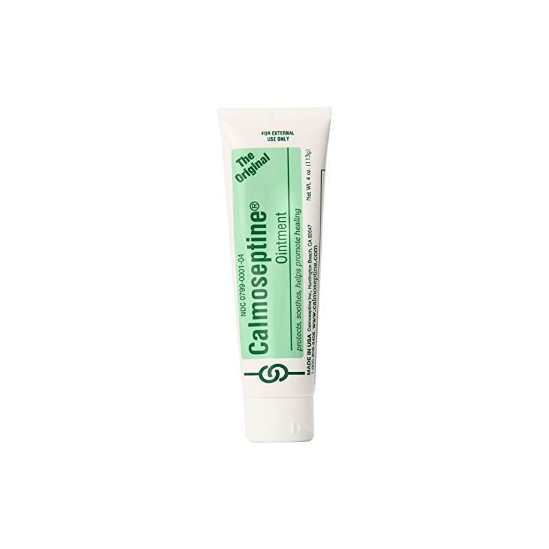 Calmoseptine Ointment Tube 4 Ounce (Pack of 2)