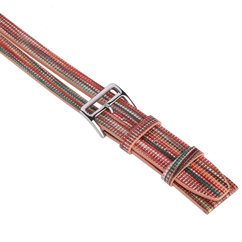 Color Double Circle Leather Watch Strap For Watch Serise1/2/3 42mm