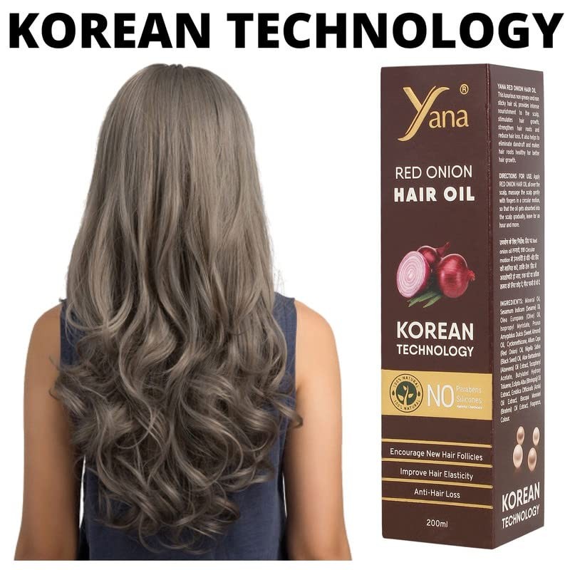 Yana Yana Onion & Black Seed Hair Oil For Long