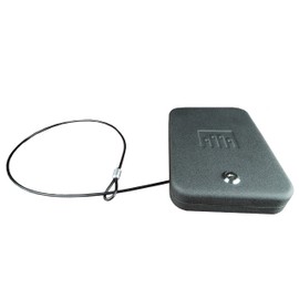 GunVault NanoVault Travel Handgun Safe for Pistols with Key Lock - TSA-Approved