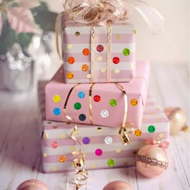 2530 Pcs Round Sparkle Dot Stickers, Color Coding Labels, Laser Shiny Sparkle Circle Dot Stickers, Sparkle Round Dot Stickers, Laser Round Dot Labels Sticker, Laser Glitter Mini Round Dot Stickers