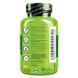 Naturelo Women's Whole Food Multivitamin 120 Capsules Plant Based Vegan