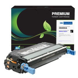 MSE Brand Remanufactured Toner Cartridge Replacement for HP CB400A (HP 642A) | Black