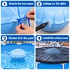 47 Inch Round Winter Pool Pillow for Above Ground Pools,
