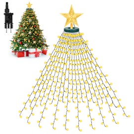 WUQNGI Fairy Lights Christmas Tree 200 cm 400 LEDs
