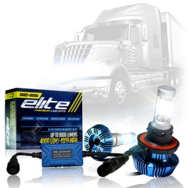 LED Headlight Bulbs Compatible with International Truck Lonestar Lone Star Low Beam Only