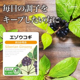 【リプサ公式】 エゾウコギ 約3か月分×2袋 C-193-2 サプリメント