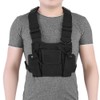 Wendry Walkie-Talkie Chest Pack, Nylon Walkie-Talkie Chest Bag Universal Hands-