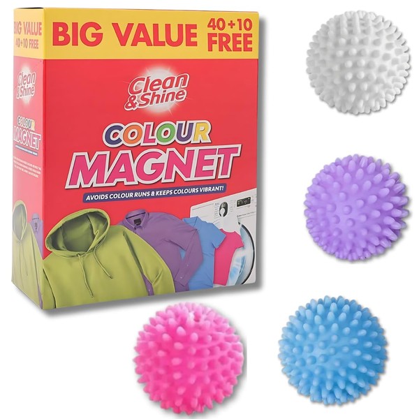 Laundry Bundle - 1 Box (50 Sheets) of Clean &