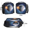 Baseball Galaxy Sun Lunch Bag Box for Kids Boys Girls
