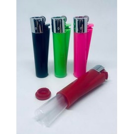 Generic Secret Stash Lighters. Big storage Inside! Looks Real and *Sparks. Pack of 4