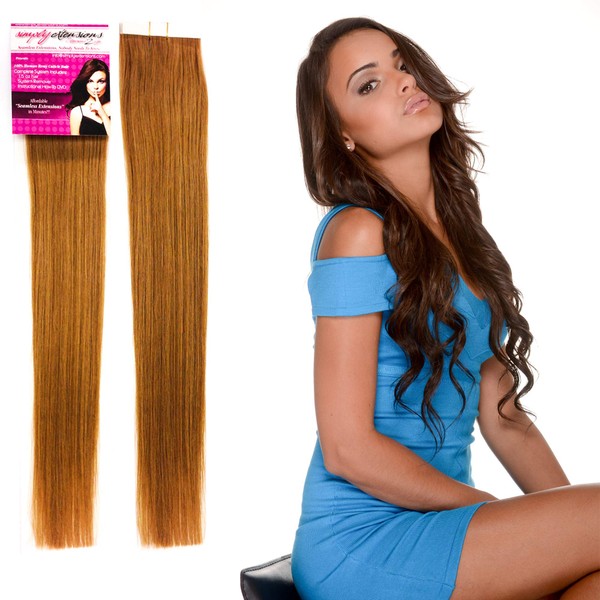 Simply Extensions Remy Double Sided Tape in Hair Extensions Human