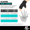 SAWANS Fingerless Working Gloves for Men Performance Heavy Duty Half-Finger