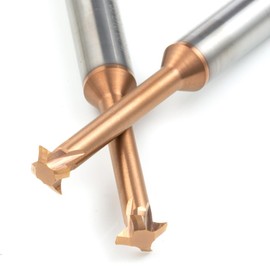 LUOCUT Thread Metric Thread milling Milling Cutter CNC Machine AlTiN Coating HRC60 for Steel (5pcs-D4.85 P0.5-1.5)