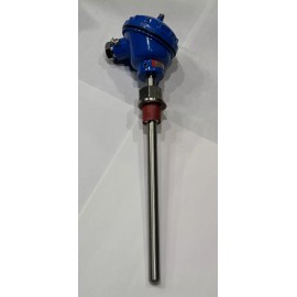 WZP-231 PT100 Temperature Sensor 1/2" NPT Thread 304 Stainless Steel 8" Long