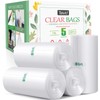 5 Gallon 220 Counts Strong Trash Bags Garbage Bags by