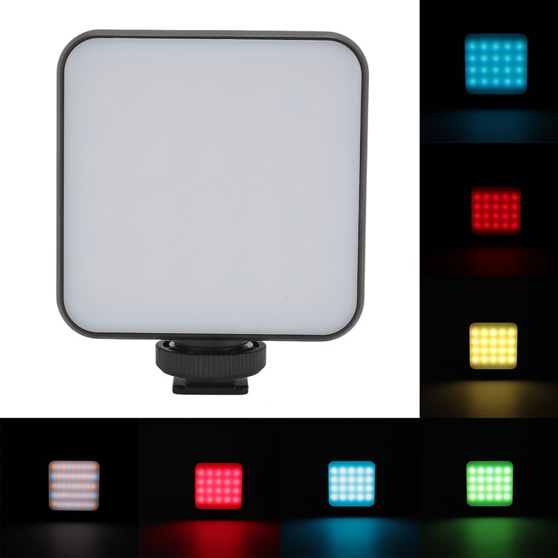 RGB Video Light 2000mAh Type C Rechargeable Portable Photography Selfie