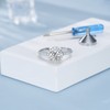 Sterling Silver Urn Ring For Ashes - Women Cremation Memorial