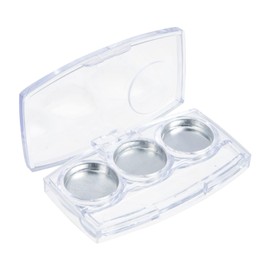 Beavorty 6pcs Boxes eye shadow box mini tray eyeshadow pigment tray makeup powder sample container small eyeshadow case Blush eyeshadow sub package case Paints travel spotlight cosmetic