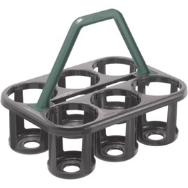 Rotho Plastic Carrier for 6 Bottles