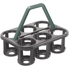 Rotho Plastic Carrier for 6 Bottles