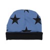 TupTam Childrens' Slouchy Beanie and Loop Scarf Set, Stars Black/Jeans,