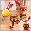2PCS Red Effortless Arthritis Jar Opener,Non-Slip Easy Open Lid Opener